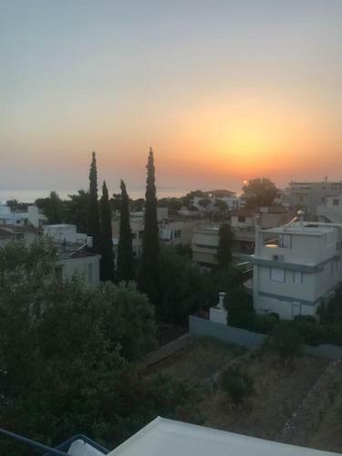 Panoramic Seaview Apartment In Saronida