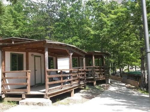 Pleasant Mobile Home In Toscana With Shared Pool