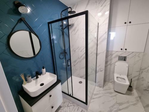Blue Studio Apartment