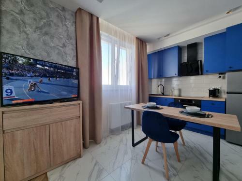 Blue Studio Apartment