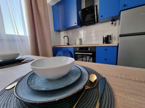Blue Studio Apartment