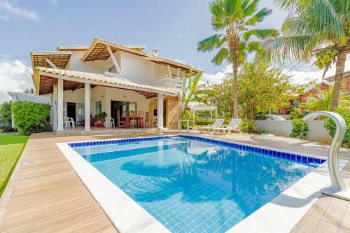 Gb68 - �tima Casa 4 Quartos Com Piscina E Churrasqueira