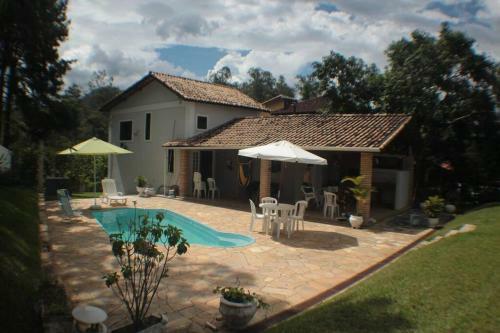 Casa De Campo Em Penedo Piscina E Sauna Privativas
