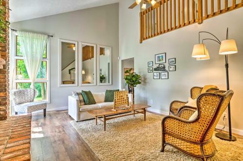 Bright And Sunny West Lafayette Gem With Fire Pit