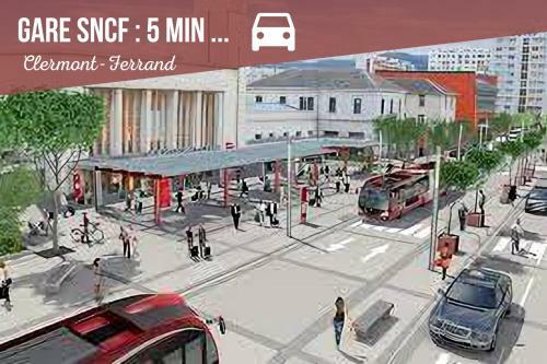 Apartamento #le Cocon Des Volcans#parking Priv�/montferrand