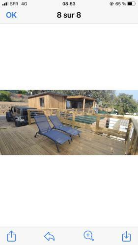 Lodge Neuf Vue Mer � 180 Dans Domaine
