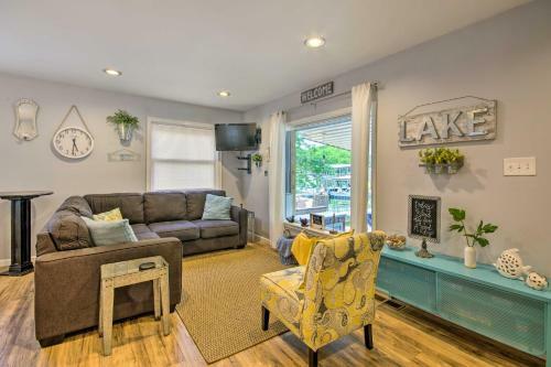 Lakefront Sunrise Beach Home With Private Dock!