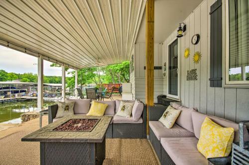Lakefront Sunrise Beach Home With Private Dock!