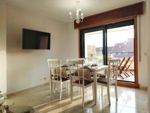 Apartamento Atico Sanxenxo A 400 Metros Playa Silgar
