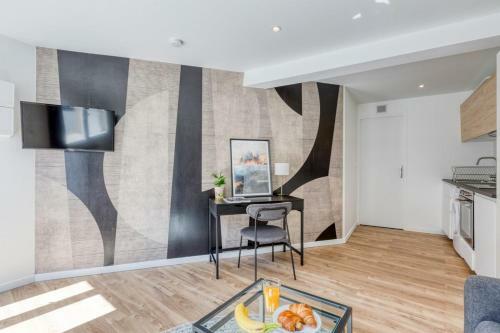 Apartamento Studio Black & Gold Proche Versailles