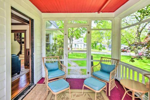 Historic Wolfeboro Home With Screened Porch!