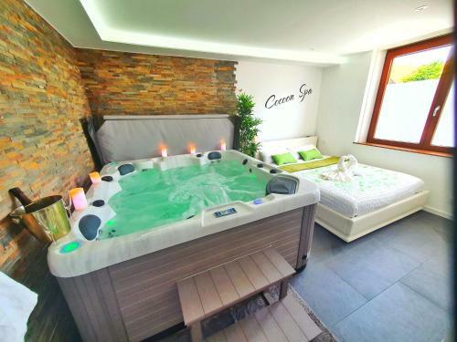 Apartamento -gite Cocoon Spa-jacuzzi-jardin-parking Priv�-climatisation