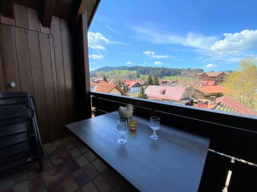 Apartamento Ferienwohnung Oberstaufenblick