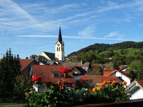 Apartamento Ferienwohnung Oberstaufenblick