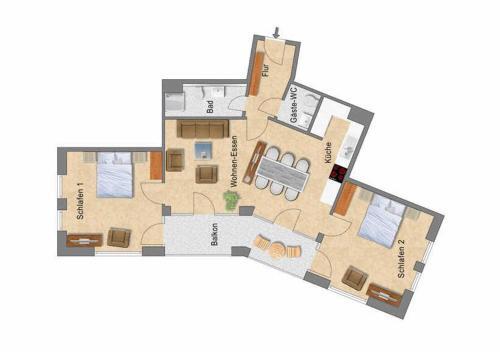 Apartamento Residenz Bollwark 1 1