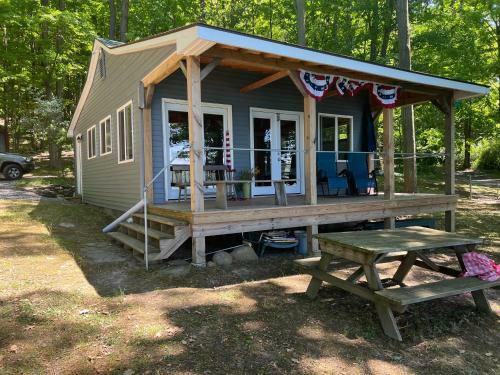 Recently Remodeled Cabin Overlooking Cayuga Lake