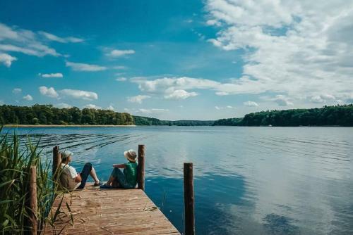 Holzhaus Direkt Am See