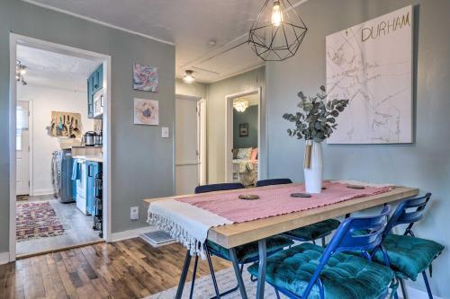 Eclectic Durham Home With Deck Less Than 2 Mi To Dtwn!