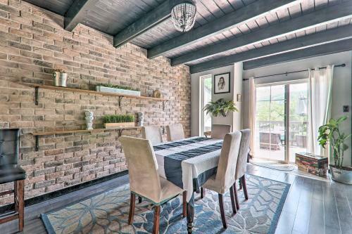 Stylish Tannersville Townhome With Fire Pit!