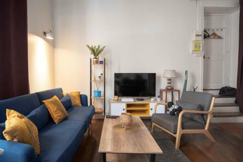 Apartamento Cozy35 M For 2 With Mezzanine In Lyon
