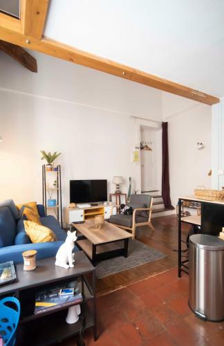 Apartamento Cozy35 M For 2 With Mezzanine In Lyon