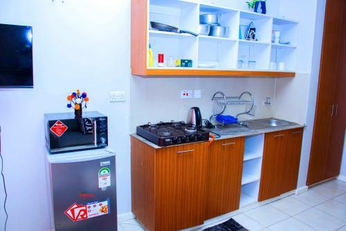 Noble Luxury Studio Apartment With Swimming Pool, Netflix & Wifi