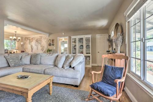 Whimsical Sacramento Home With Garden And Patio!