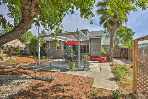 Whimsical Sacramento Home With Garden And Patio!