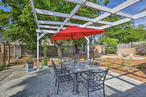 Whimsical Sacramento Home With Garden And Patio!