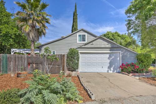 Whimsical Sacramento Home With Garden And Patio!