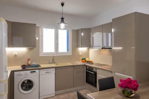 Apartamento Syros Seaside Villas Aeolos With Panoramic Sea Views