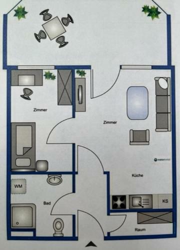 Apartamento Appartment 43 Haus Spiekerook