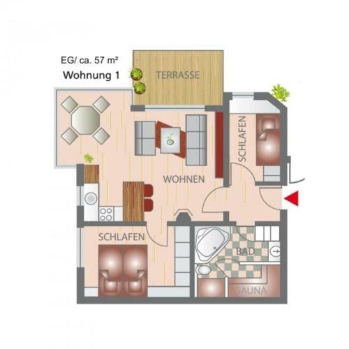 Apartamento Strandperle 1 - A69715