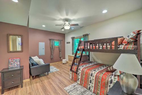 Modern Lenoir Mtn Retreat 9 Acres, Fire Pit!