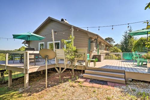 Secluded Family Retreat With Deck And Mtn Views!