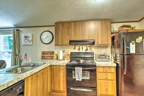 On Lake Time Hayesville Hideaway With Deck!