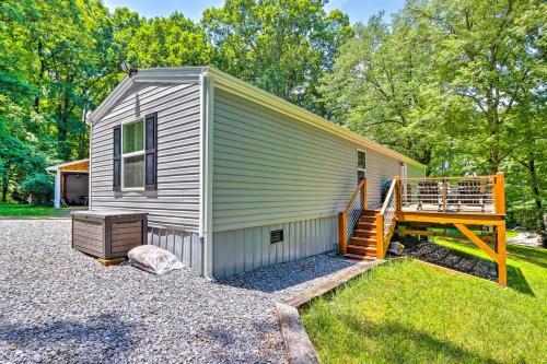 On Lake Time Hayesville Hideaway With Deck!