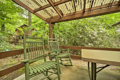 Pet-friendly Maggie Valley Cabin With Fire Pit!