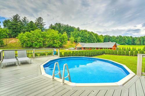 Pisgah Forest Farm Home Outdoor Pool And Games