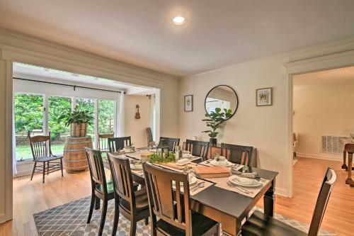 Artsy Southern Pines Home About 1 Mi To Downtown!