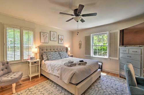 Artsy Southern Pines Home About 1 Mi To Downtown!