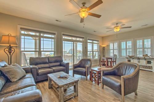 Surf City Escape With 6 Decks Steps From Beach