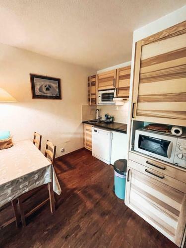 Apartamento Les Chardons Verts, Studio Pied De Pistes