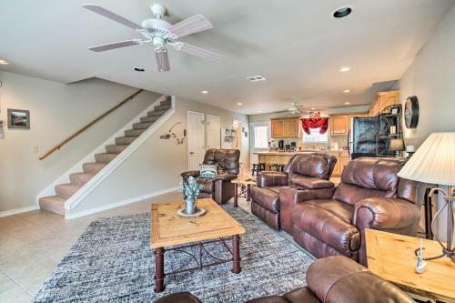 Cozy Eucha Townhome With Deck And Lake Access!