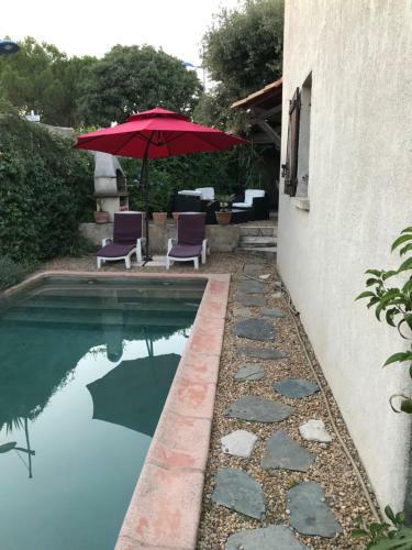 Villa Piscine Entre Ville, Mer Et Garrigue