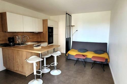 Apartamento Comme � La Maison!!a 5 Min � Pied Plage,pkg Priv�