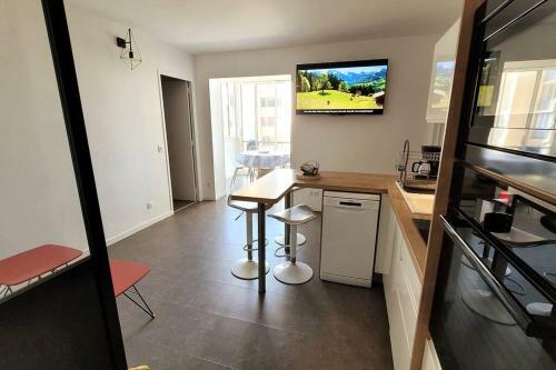 Apartamento Comme � La Maison!!a 5 Min � Pied Plage,pkg Priv�