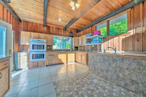 Lower-level Pittsburgh Home Hot Tub And Grill