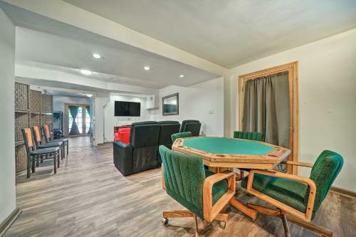 Lower-level Pittsburgh Home Hot Tub And Grill