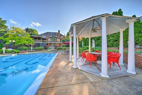 Lower-level Pittsburgh Home Hot Tub And Grill